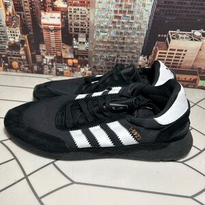 Adidas Black and White Athletic Shoes